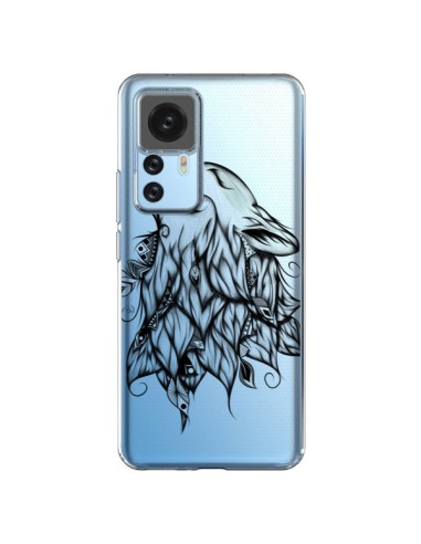 Coque Xiaomi 12T/12T Pro Loup Hurlant Transparente - LouJah