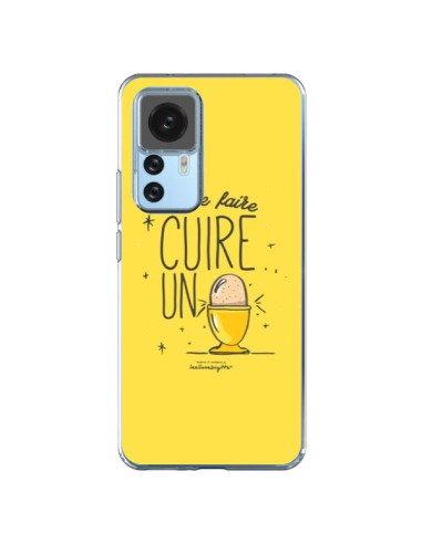 Coque Xiaomi 12T/12T Pro Va te faire cuir un oeuf jaune - Leellouebrigitte