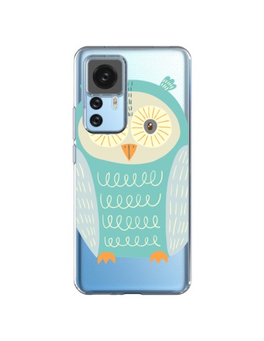 Coque Xiaomi 12T/12T Pro Hibou Owl Transparente - Petit Griffin