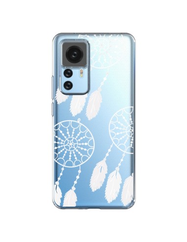 Coque Xiaomi 12T/12T Pro Attrape Rêves Blanc Dreamcatcher Triple Transparente - Petit Griffin