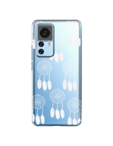 Coque Xiaomi 12T/12T Pro Attrape Rêves Blanc Dreamcatcher Mini Transparente - Petit Griffin