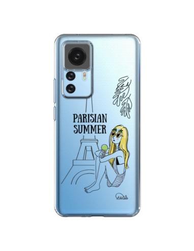 Coque Xiaomi 12T/12T Pro Parisian Summer Ete Parisien Transparente - Lolo Santo