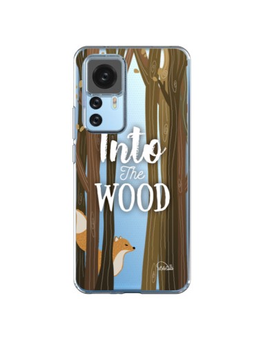 Coque Xiaomi 12T/12T Pro Into The Wild Renard Bois Transparente - Lolo Santo