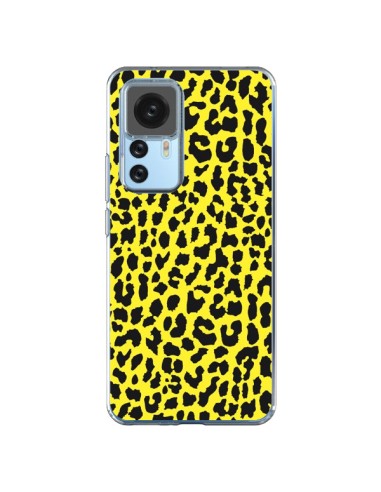 Coque Xiaomi 12T/12T Pro Leopard Jaune - Mary Nesrala