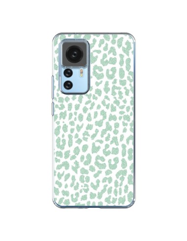 Coque Xiaomi 12T/12T Pro Leopard Menthe Mint - Mary Nesrala