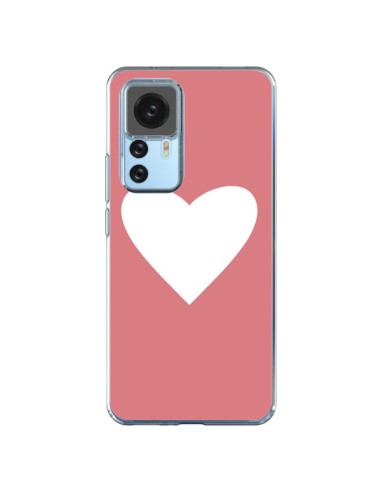 Coque Xiaomi 12T/12T Pro Coeur Corail - Mary Nesrala