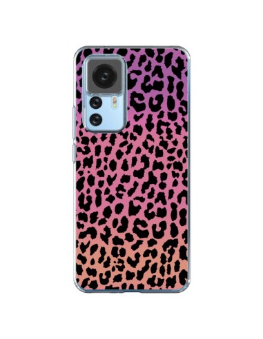 Coque Xiaomi 12T/12T Pro Leopard Hot Rose Corail - Mary Nesrala