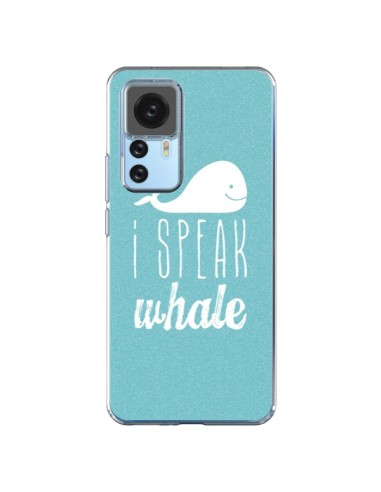 Coque Xiaomi 12T/12T Pro I Speak Whale Baleine - Mary Nesrala