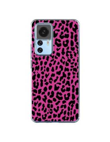 Coque Xiaomi 12T/12T Pro Leopard Rose Pink Neon - Mary Nesrala