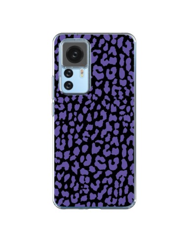 Coque Xiaomi 12T/12T Pro Leopard Violet - Mary Nesrala