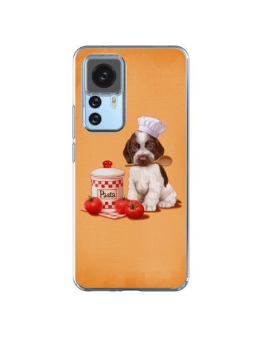 Coque Xiaomi 12T/12T Pro Chien Dog Pates Pasta Cuisinier - Maryline Cazenave