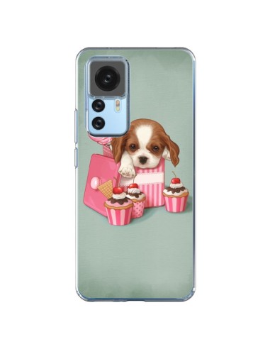 Coque Xiaomi 12T/12T Pro Chien Dog Cupcake Gateau Boite - Maryline Cazenave