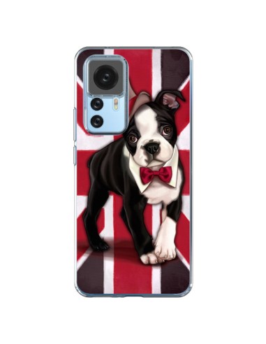 Coque Xiaomi 12T/12T Pro Chien Dog Anglais UK British Gentleman - Maryline Cazenave