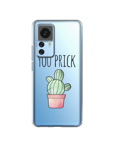 Coque Xiaomi 12T/12T Pro You Prick Cactus Transparente - Maryline Cazenave