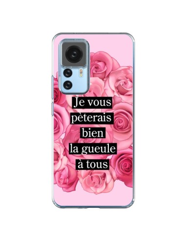 Coque Xiaomi 12T/12T Pro Je vous pèterais Fleurs - Maryline Cazenave