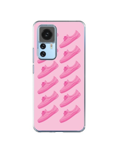 Coque Xiaomi 12T/12T Pro Pink Rose Vans Chaussures - Mikadololo