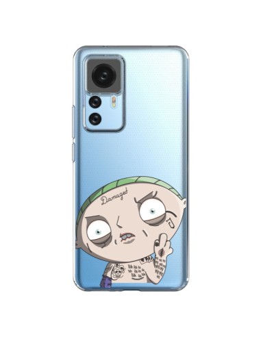 Coque Xiaomi 12T/12T Pro Stewie Joker Suicide Squad Transparente - Mikadololo