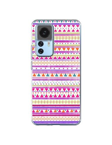 Coque Xiaomi 12T/12T Pro Bandana Rose Azteque - Monica Martinez