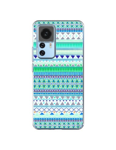 Coque Xiaomi 12T/12T Pro Chenoa Bleu Azteque - Monica Martinez