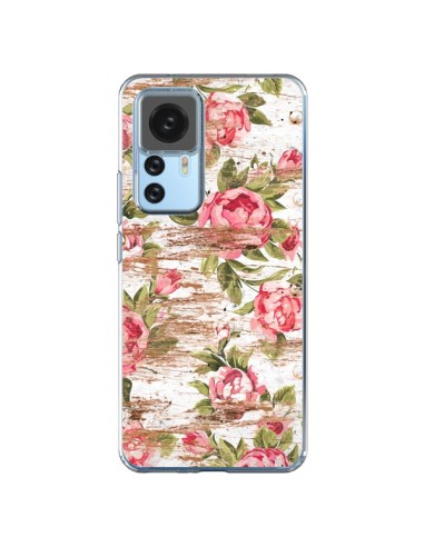 Coque Xiaomi 12T/12T Pro Eco Love Pattern Bois Fleur - Maximilian San