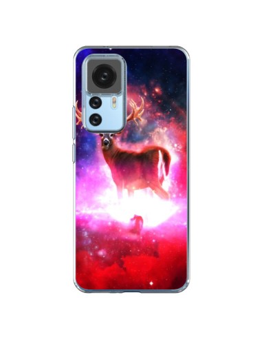 Coque Xiaomi 12T/12T Pro Cosmic Deer Cerf Galaxy - Maximilian San