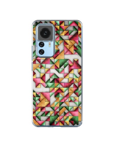 Xiaomi 12T/12T Pro Case Aztec Triangle Geometrico World - Maximilian San