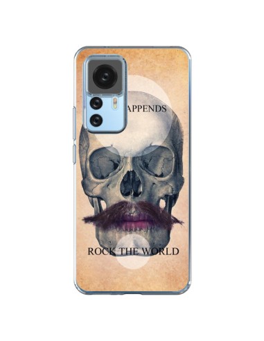 Coque Xiaomi 12T/12T Pro Rock Skull Tête de Mort - Maximilian San