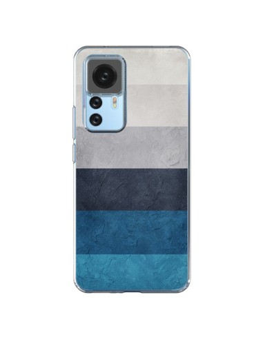 Coque Xiaomi 12T/12T Pro Bandes Horizontales Greece Hues - Maximilian San