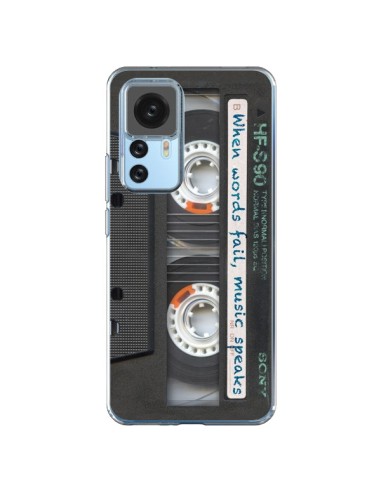 Coque Xiaomi 12T/12T Pro Cassette Words K7 - Maximilian San