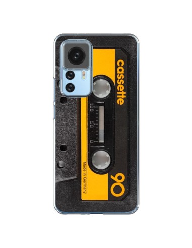 Cover Xiaomi 12T/12T Pro Giallo Cassette K7 - Maximilian San