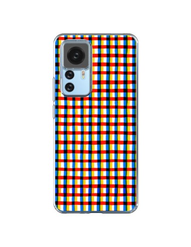 Coque Xiaomi 12T/12T Pro Crossed Eyes Lines Red - Ninola Design