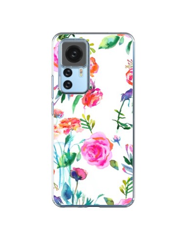 Coque Xiaomi 12T/12T Pro Raining Clouds Blue - Ninola Design