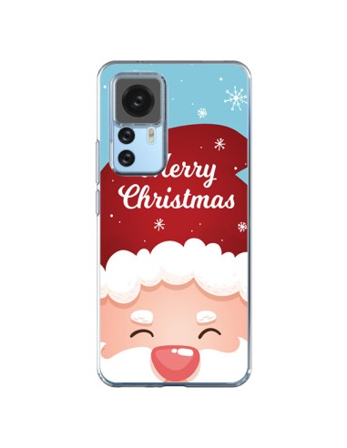 Coque Xiaomi 12T/12T Pro Bonnet du Père Noël Merry Christmas - Nico