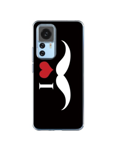 Coque Xiaomi 12T/12T Pro I Love Moustache - Nico