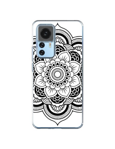 Coque Xiaomi 12T/12T Pro Mandala Noir Azteque - Nico