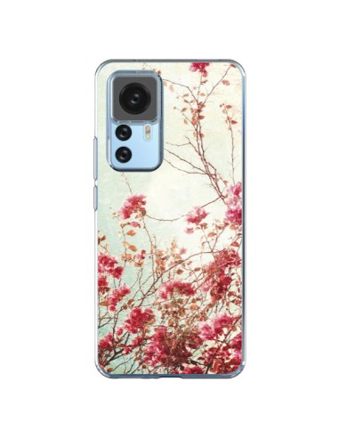 Coque Xiaomi 12T/12T Pro Fleur Vintage Rose - Nico