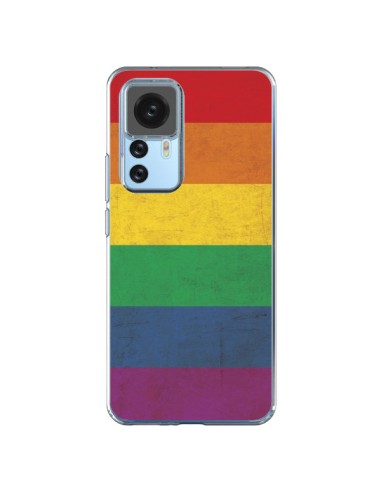 Coque Xiaomi 12T/12T Pro Drapeau Arc En Ciel Gay - Nico