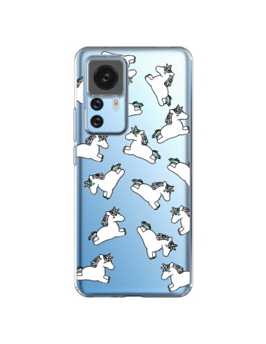 Coque Xiaomi 12T/12T Pro Licorne Crinière Transparente - Nico