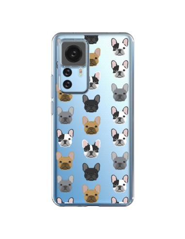 Coque Xiaomi 12T/12T Pro Chiens Bulldog Français Transparente - Pet Friendly