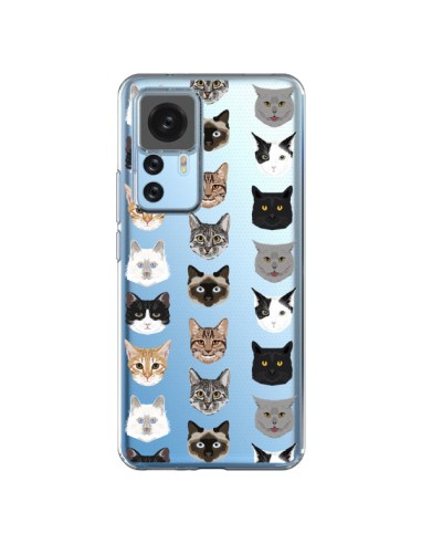 Coque Xiaomi 12T/12T Pro Chats Transparente - Pet Friendly