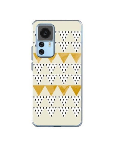 Coque Xiaomi 12T/12T Pro Triangles Or Garland Gold - Pura Vida