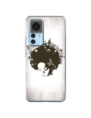 Coque Xiaomi 12T/12T Pro Childhood Garden Afro - Rachel Caldwell