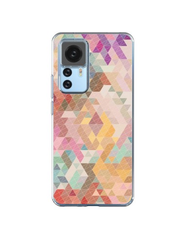 Coque Xiaomi 12T/12T Pro Azteque Pattern Triangles - Rachel Caldwell