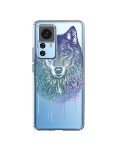 Coque Xiaomi 12T/12T Pro Loup Wolf Animal Transparente - Rachel Caldwell