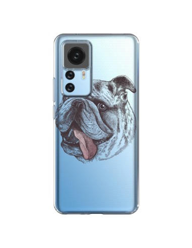 Coque Xiaomi 12T/12T Pro Chien Bulldog Dog Transparente - Rachel Caldwell