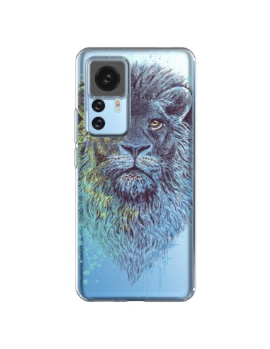 Coque Xiaomi 12T/12T Pro Roi Lion King Transparente - Rachel Caldwell