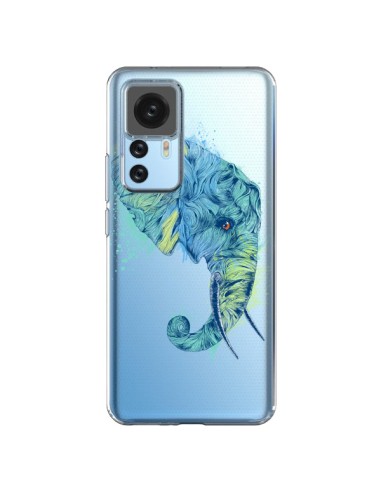 Coque Xiaomi 12T/12T Pro Elephant Elefant Transparente - Rachel Caldwell