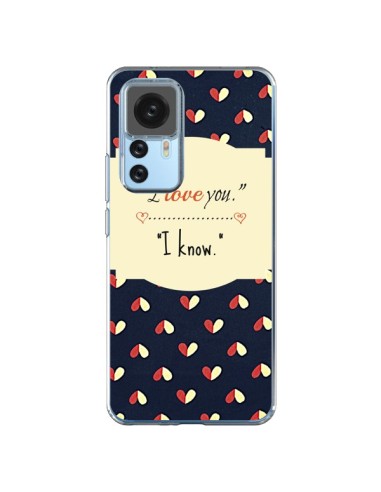 Coque Xiaomi 12T/12T Pro I love you - R Delean