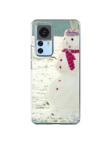 Coque Xiaomi 12T/12T Pro Bonhomme de Neige - R Delean