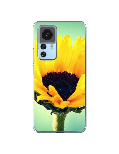 Coque Xiaomi 12T/12T Pro Tournesol Zoom Fleur - R Delean